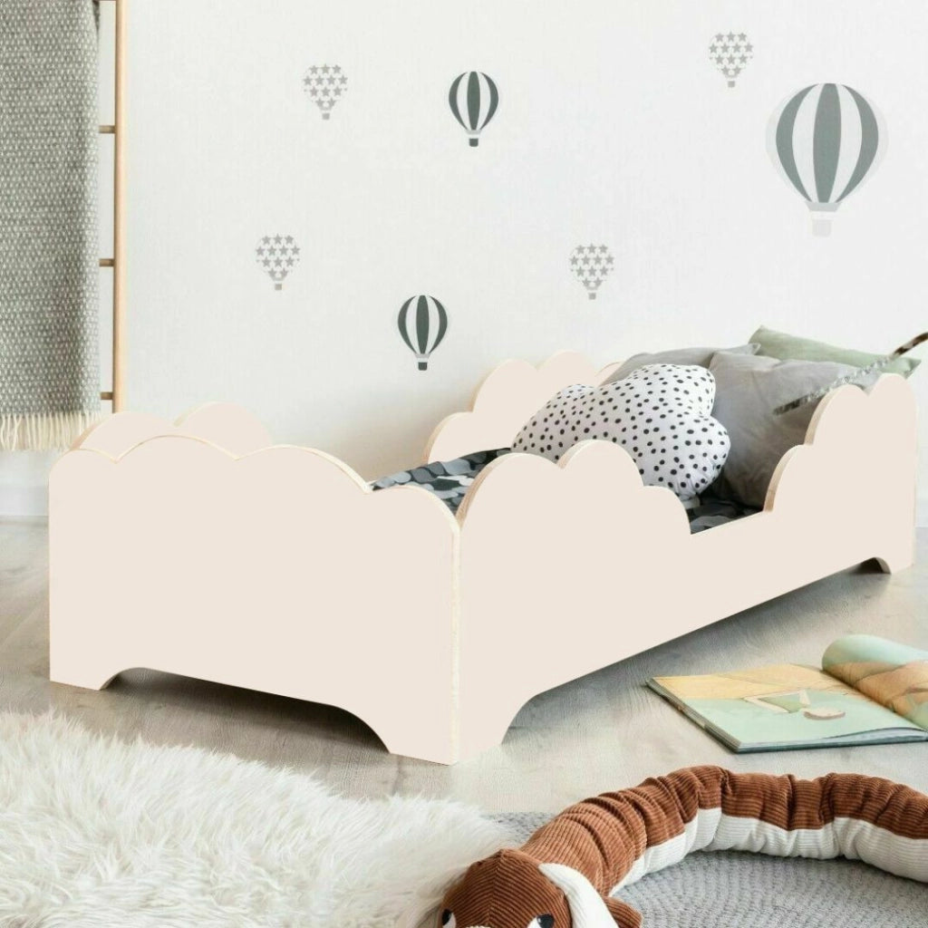 Lettino Montessori CHICCHI bianco 160 x 80 cm