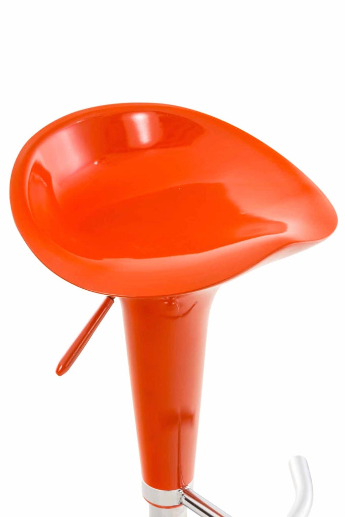 Sgabello Saddle arancione