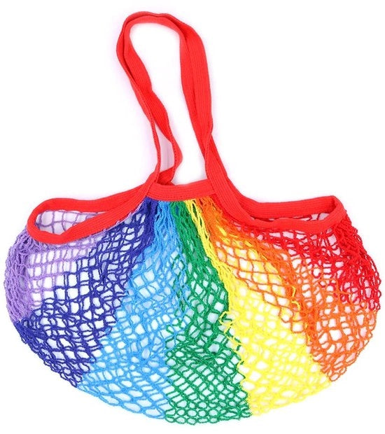 Tas di stoffa riutilizzabile - 35x40cm - Amichevole con l'ambiente - Robusta - Ideale per la conservazione - Tas di rete
