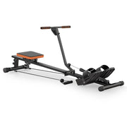 Vogatore Fitness Pieghevole da casa Vogatore a Resistenza Regolabile con indicatore Digitale 150x35x65 cm