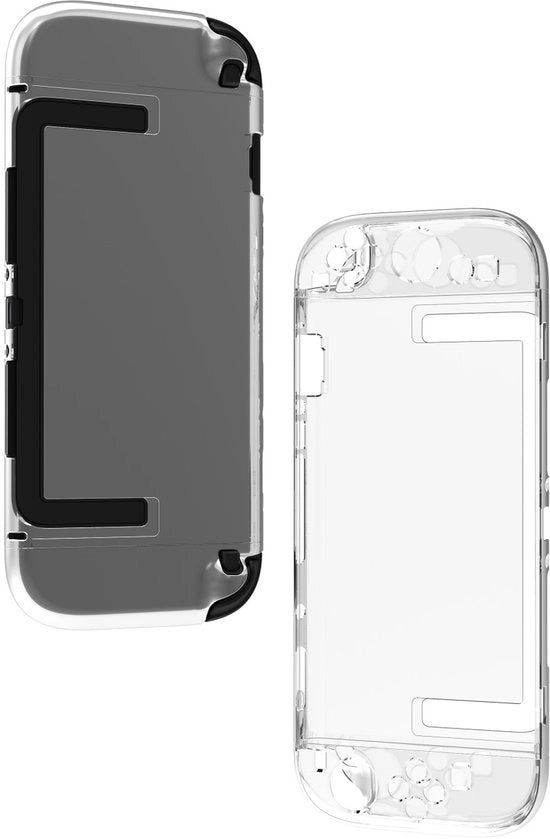 Casella di protezione per console di gioco, accessori per console, copertura di protezione rigida separabile, resistente al caduta, copertura separabile, copertura rigida che si può avvitare, viaggiabile, stile trasparente