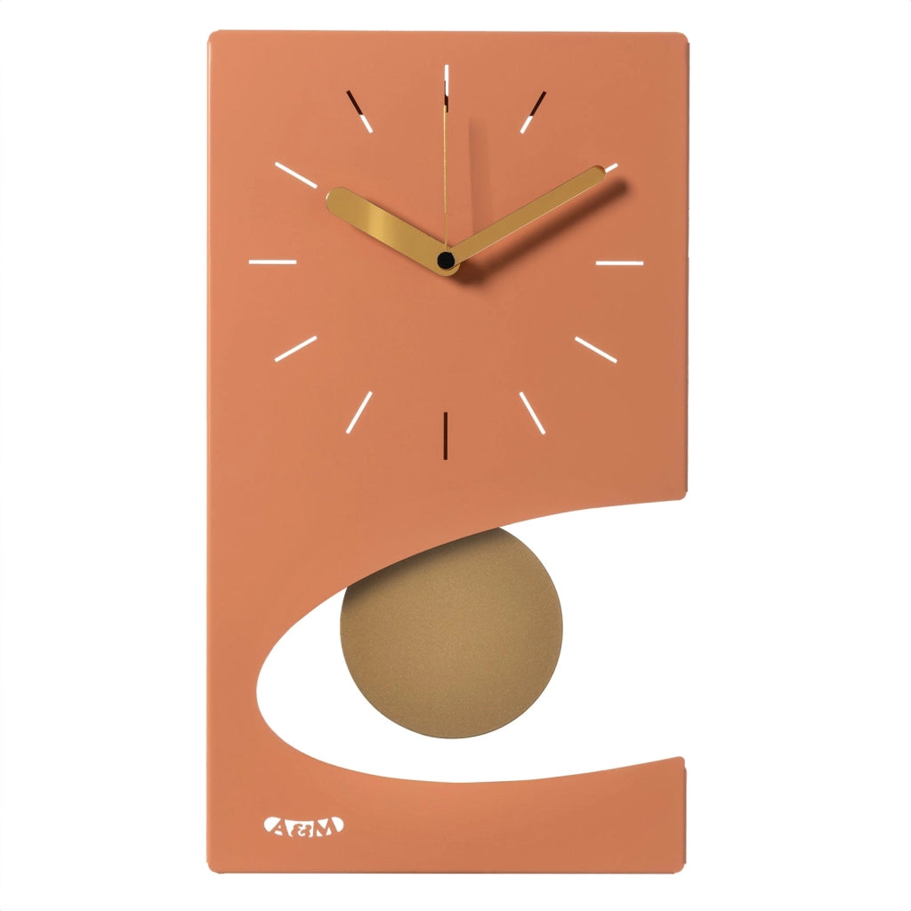 Orologio da parete di design moderno Eclipse pendolo Pesca