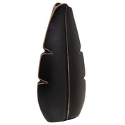 Vaso in poliresina marrone 19,5x7x37h
