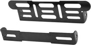 Sostegno di targa di identificazione regolabile - Fermo targa di identificazione per motori - Fermo targa di identificazione in metallo - Nero - 19,8 x 5,5 x 2,5 cm - Fermo targa di identificazione di fissaggio