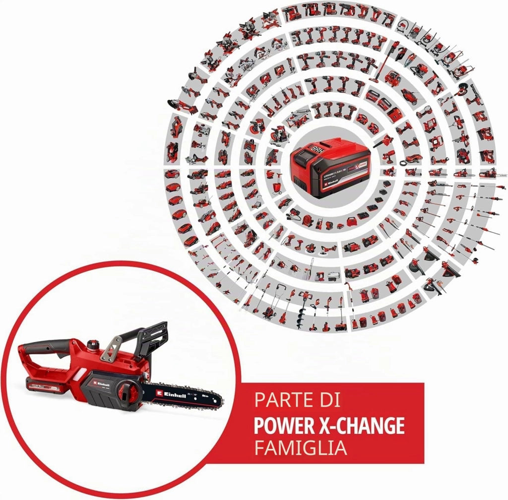 Elettrosega Batteria Ge LC18 Li Einhell 18 V 23 cm