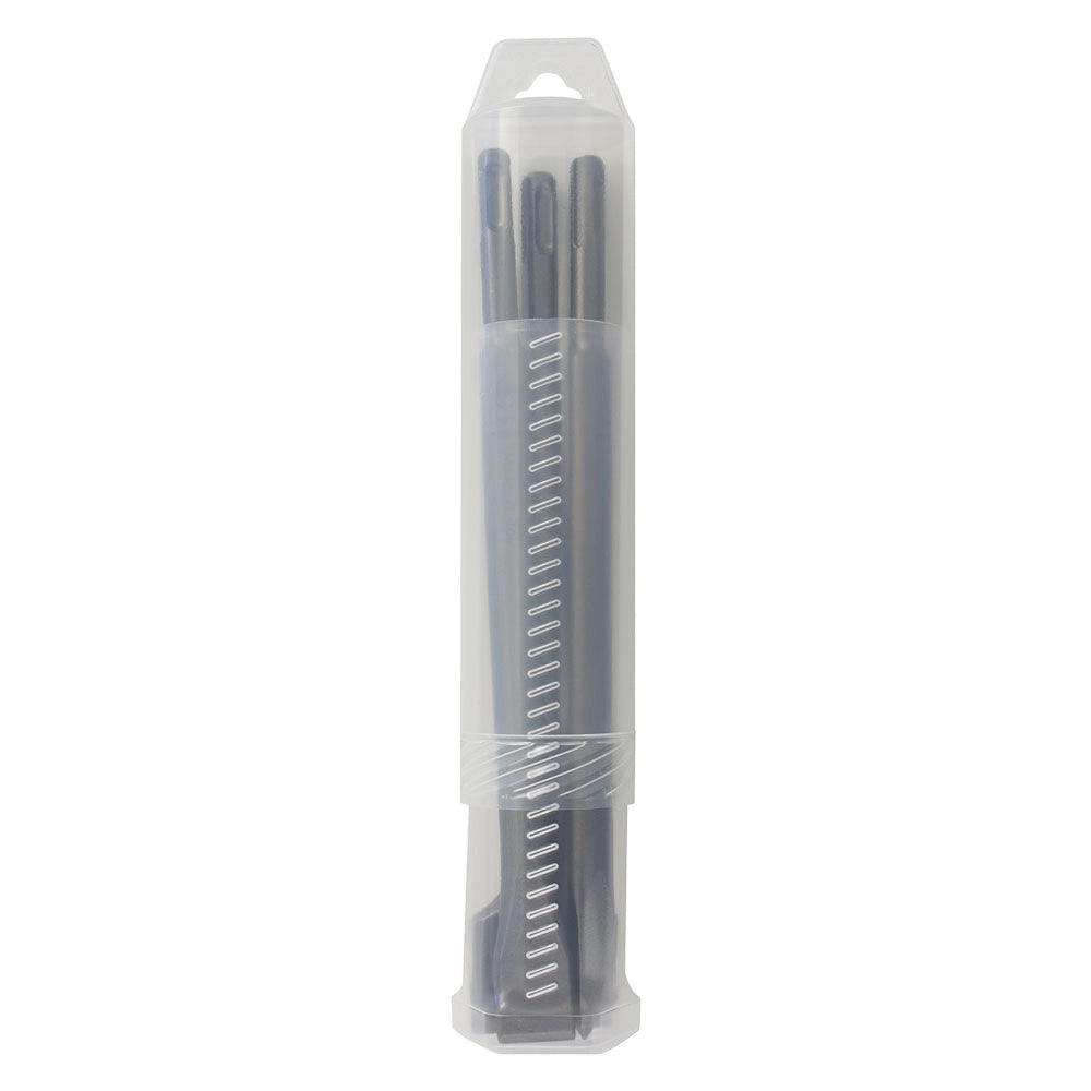 SET SCALPELLI ATTACCO SDS-PLUS 3 pezzi  - KRINO