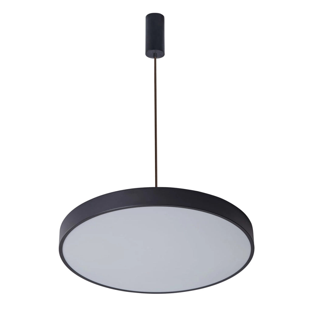 Lampadario Italux Orbital LED 60W nero Ø60 3000K moderno