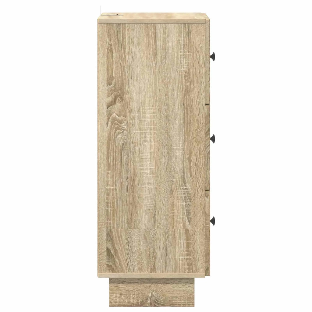 Mobile con Cassetti Rovere Sonoma 33 x 34,5 x 90 cm 893927