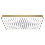Soffione Doccia Rettangolare Rea Js-032 Brushed Gold