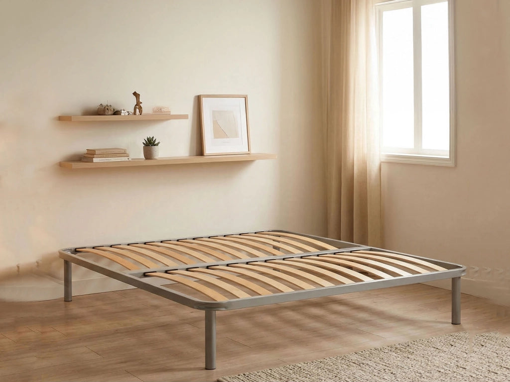 Rete letto piazza e mezza Fancy, Rete ortopedica in multistrato di betulla a 14 doghe, 100% Made in Italy, cm 120x200h 34