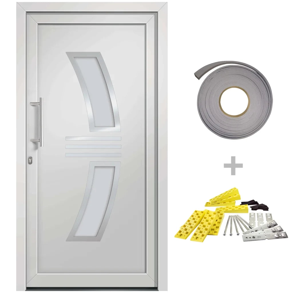 Porta di Ingresso Bianca 98x208 cm cod mxl 58730