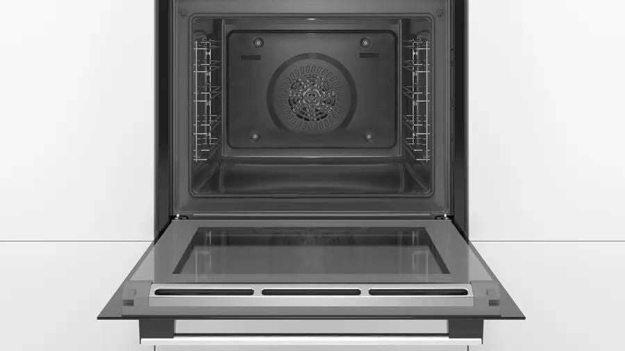 Bosch Serie 6 HRT278BS1 forno 71 L 3600 W A Nero, Acciaio inox