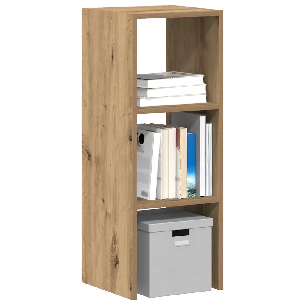 vidaXL Libreria Impilabili Rovere Artigianale 30x30x80 cm Truciolato