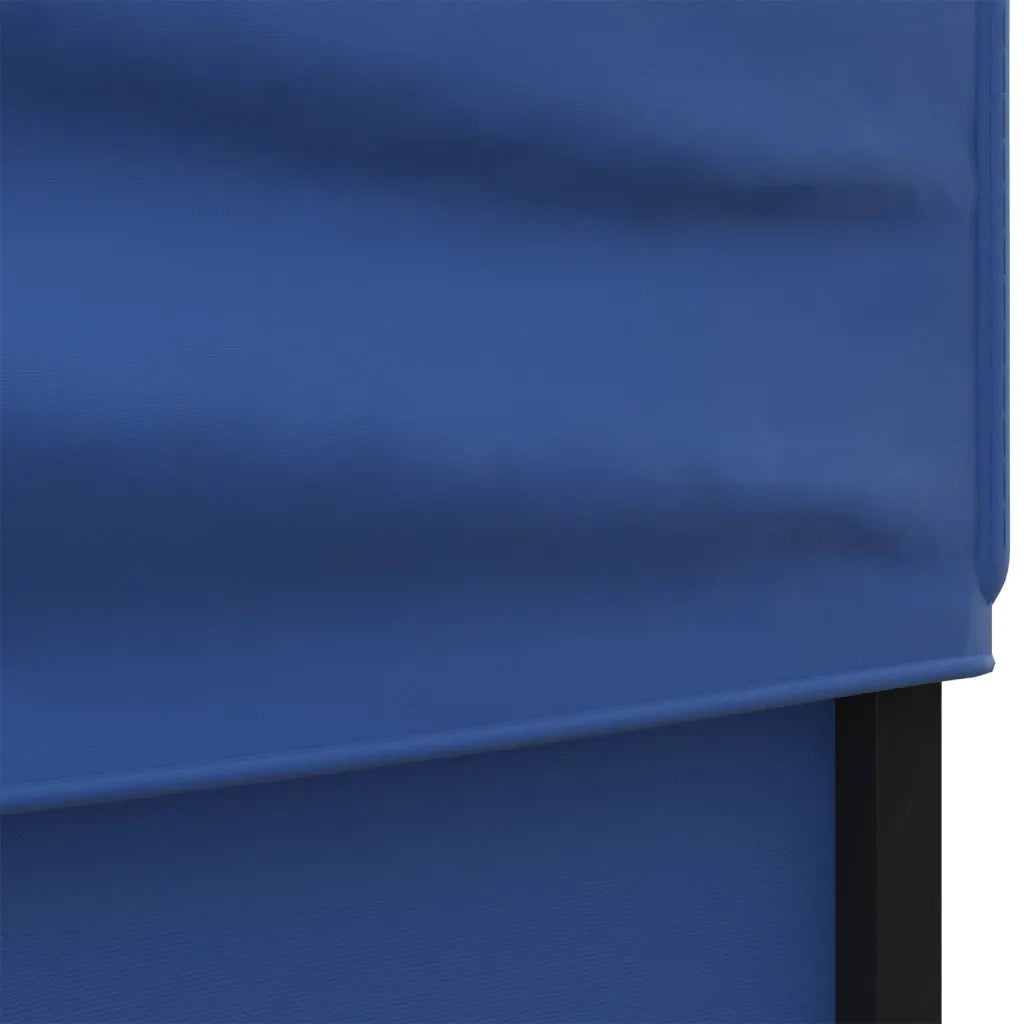Tenda per Feste Pieghevole con Pareti Laterali-Tenda Gazebo Blu 2x2 m 129909