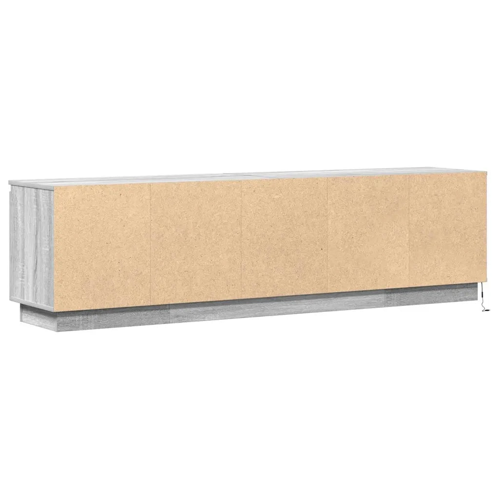 Mobile TV Grigio Sonoma 180 x 38 x 49 cm Legno multistrato 3376149