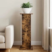 Supporto per piante Rovere Fumo 30,5 x 30 x 80,5 cm