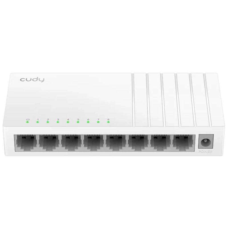 CUDY FS108D - SWITCH 8 PT 10/100 MBPS - METAL SWITCH