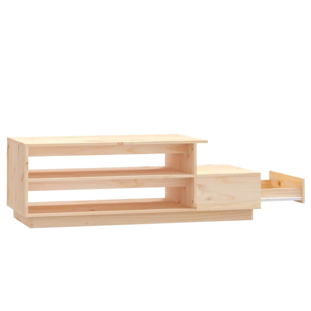 Tavolino da salotto | Tavolino da caff¨¨ | Tavolino da Soggiorno 120x50x40,5 cm in Legno Massello di Pino
