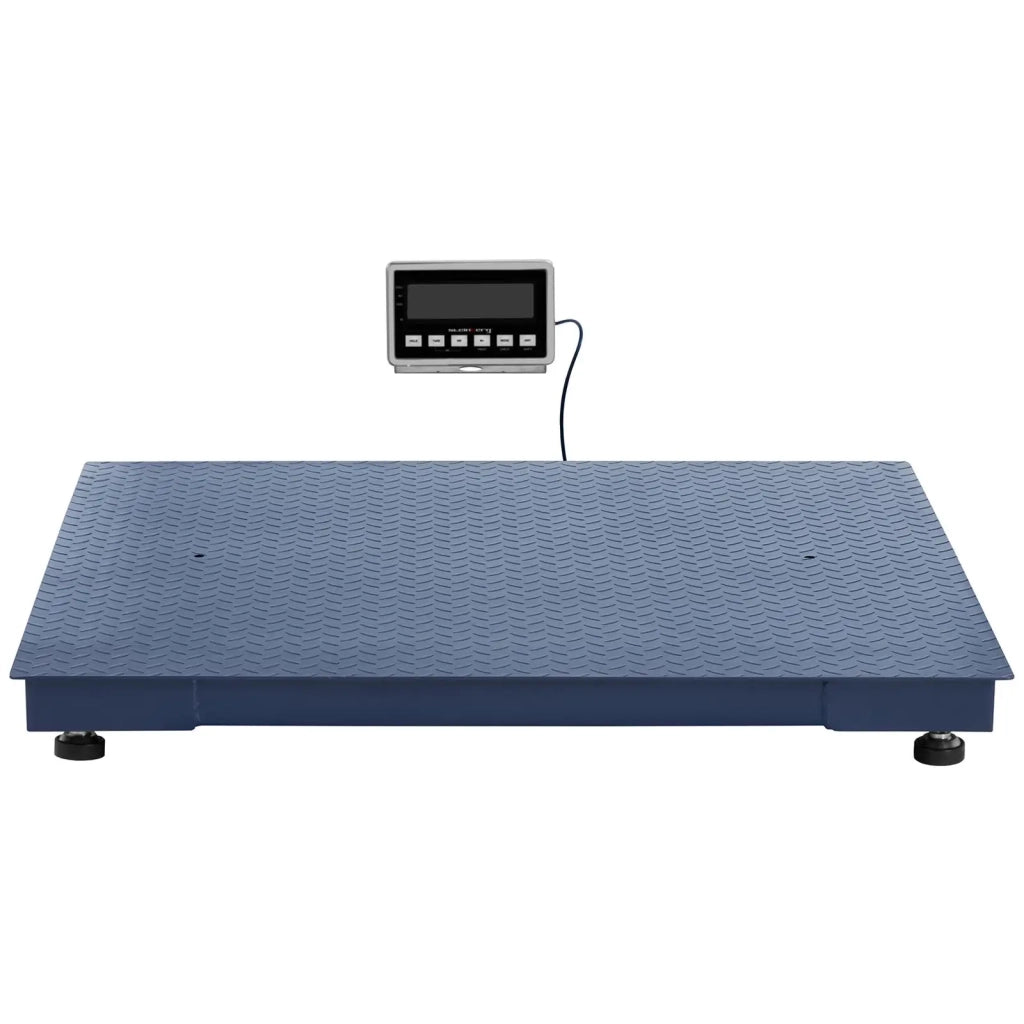 Bilancia da pavimento 3000 kg / 1 kg 120 x 120 cm con schermo LCD esterno acciaio inox PVC acciaio al carbonio acciaio al ferro 14_0008315