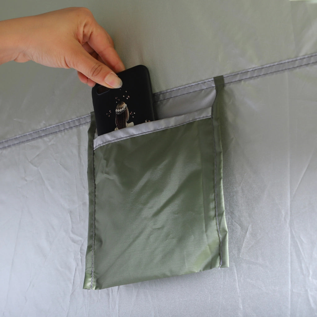 Cabina Doccia Portatile Pop-Up ¨C Zephmum ¨C Verde 120x120x190 cm