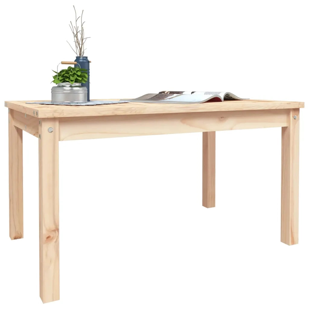Tavolo da Giardino 82,5x50,5x45 cm in Legno Massello di Pino 824113