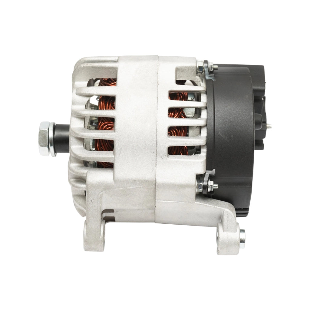 Alternatore 12V, 65A per motori Fiat, JCB, Caterpillar, Perkins codice OEM 101210-1010, 101210-1011, DAN1072, 185046500, 185046501, U85046501, U85046501R, 11662789, 332F7240, 71440394, 71440478, 745120, 787385, 947305