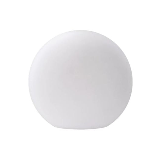 Lampada a palla da giardino in resina Lampade da terra a sfera luce bianca 500mm