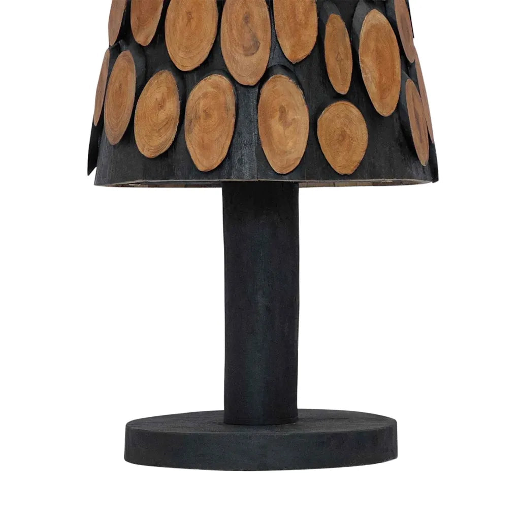 Albero di Natale | Decorazioni natalizie Marrone 120 cm Legno massello di teak