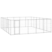 Gabbia per Cani da Esterno in Acciaio Zincato 36,3 mÂ² cod mxl 59976