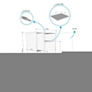 Askoll Opera Stand 110 Nero - supporto per acquario