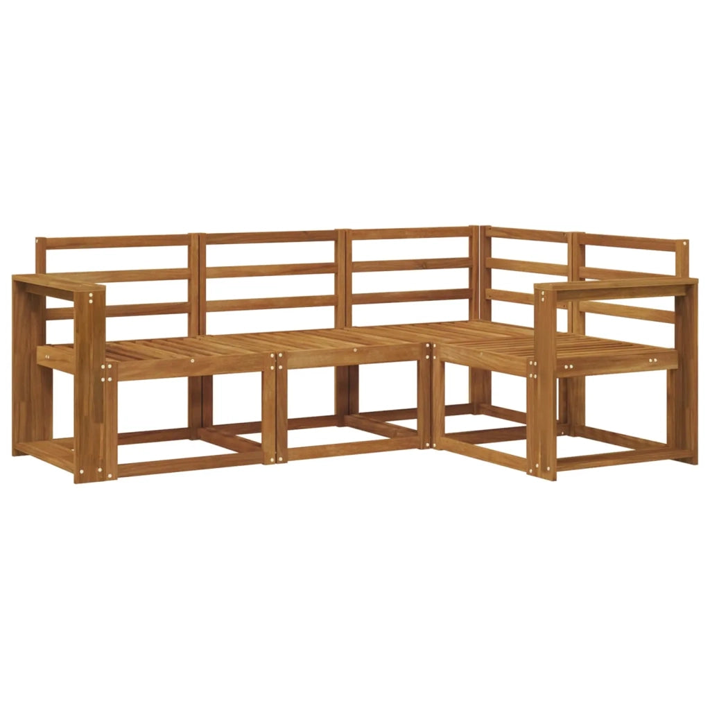 Set di divani da esterno 4 pcs Naturale 3366327