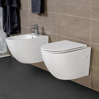 Copriwater linea Tokyo con chiusura soft-close per modello salvaspazio