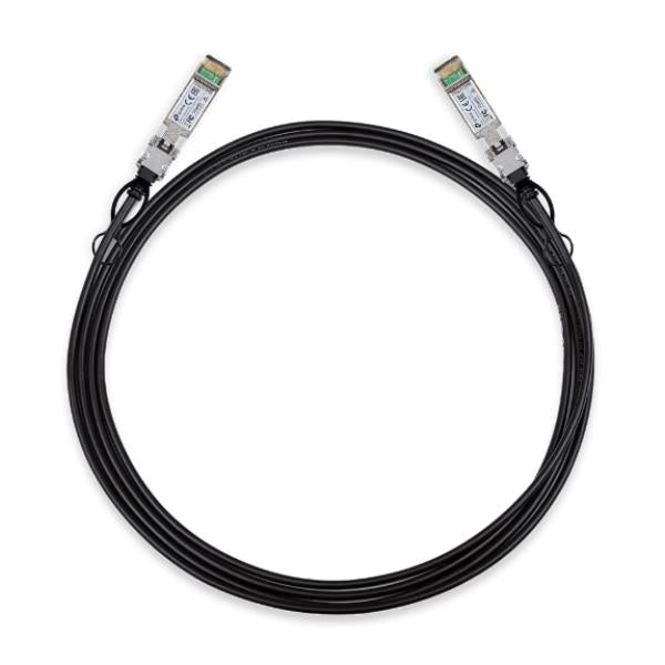 Tp-link tl-sm5220-3m cavo infiniband e in fibra ottica sfp+ dac nero