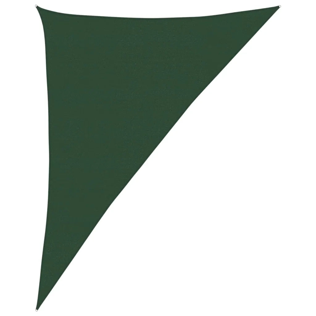 Vela Parasole 160 g/m² Verde Scuro 4x5x6,8 m in HDPE 311486