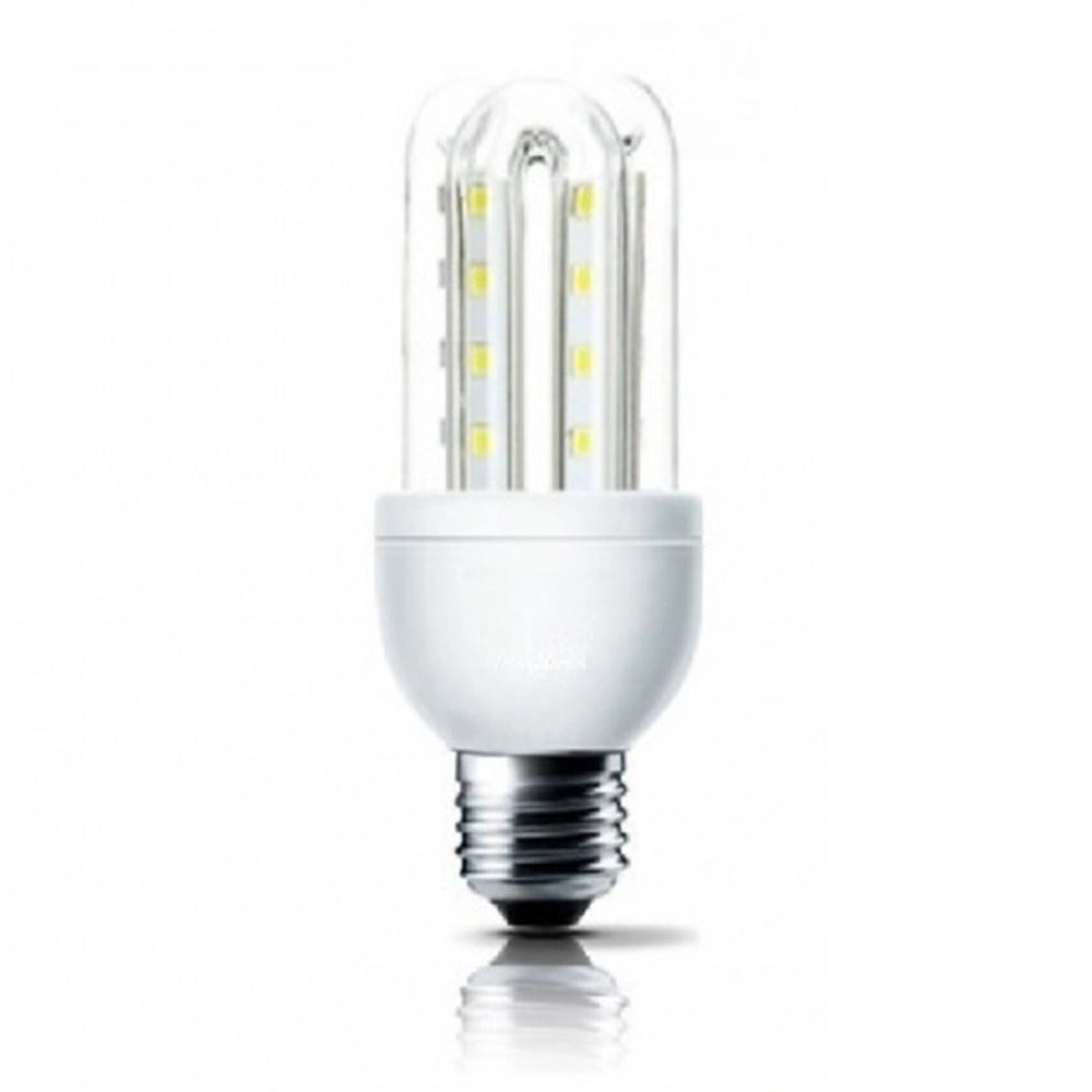 Trade Shop - Lampadina Led Jn18 Attacco E27 3w 2u Luce Fredda 6500k Tubolare Lineare 285lm 87262 -