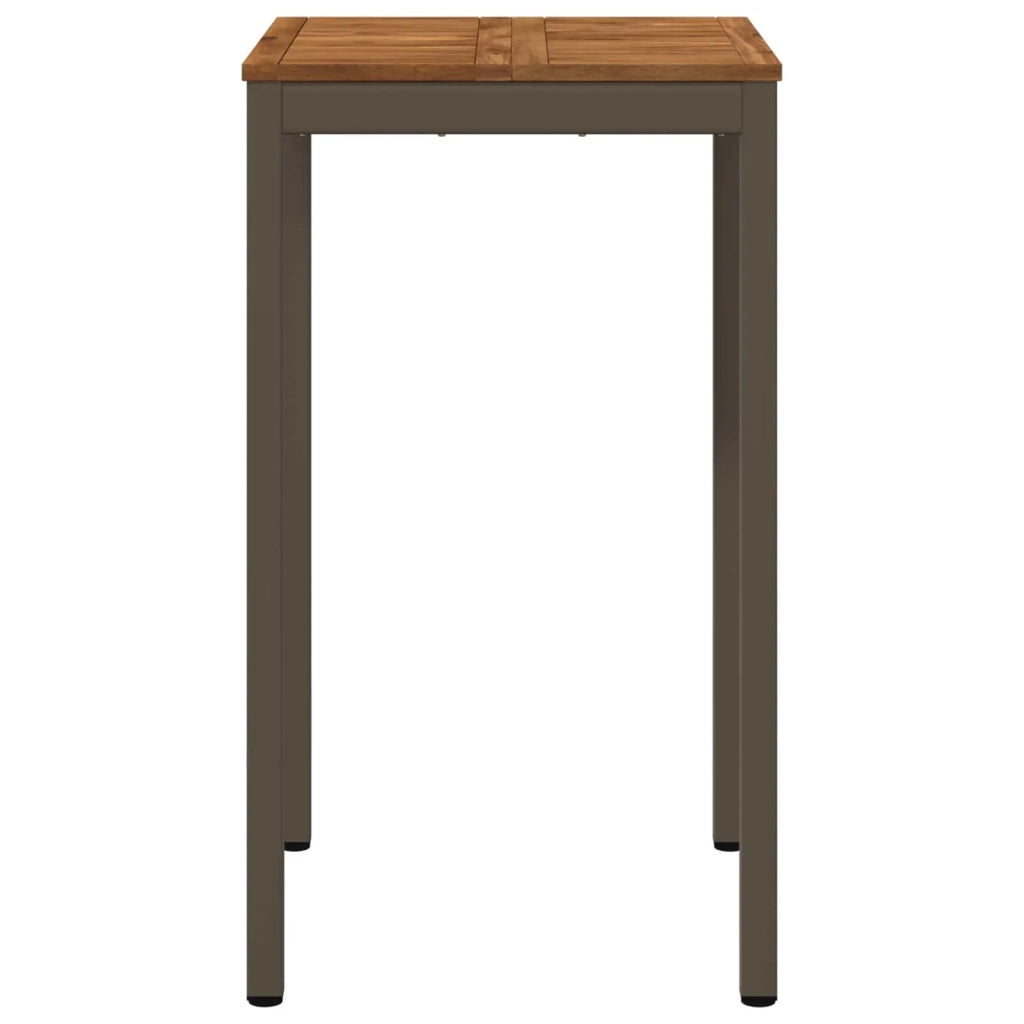 Tavolo Bar da Giardino Naturale e Caffè 60 x 60,5 x 105 cm 901333
