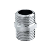 NIPPLES DOPPIO OTTONE CROMATO- 1/8- RINAL- pezzi 1