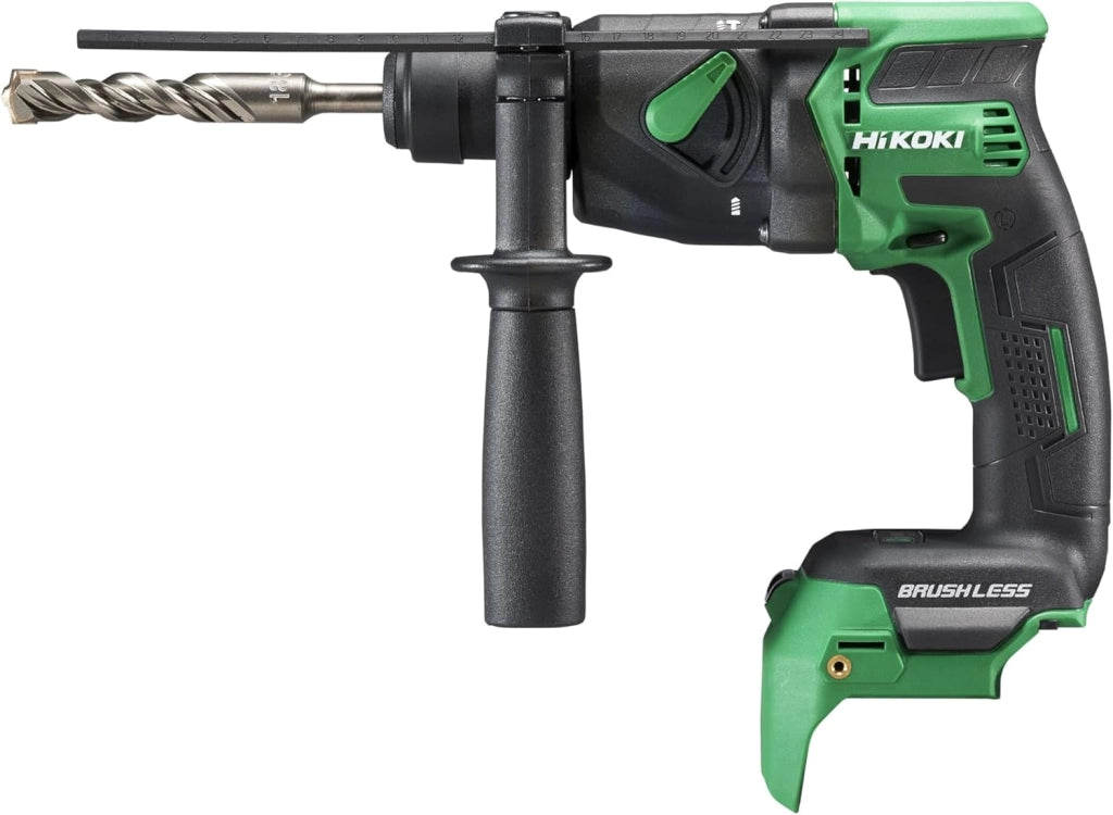 Akku Bohrhammer DH18DPB (18V, mit Brushless Motor, RFC Funktion, Auto-Stopp-Funktion, 2 Betriebsarten, ohne Akku, Ladegerät und Transportkoffer)