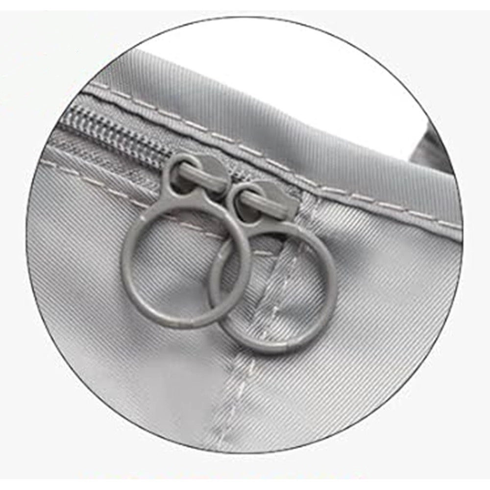 Trade Shop - Organizer Viaggio Organizza Valigia Bagagli Borsa Per Vestiti 30x20x12cm Grigia 87718 -