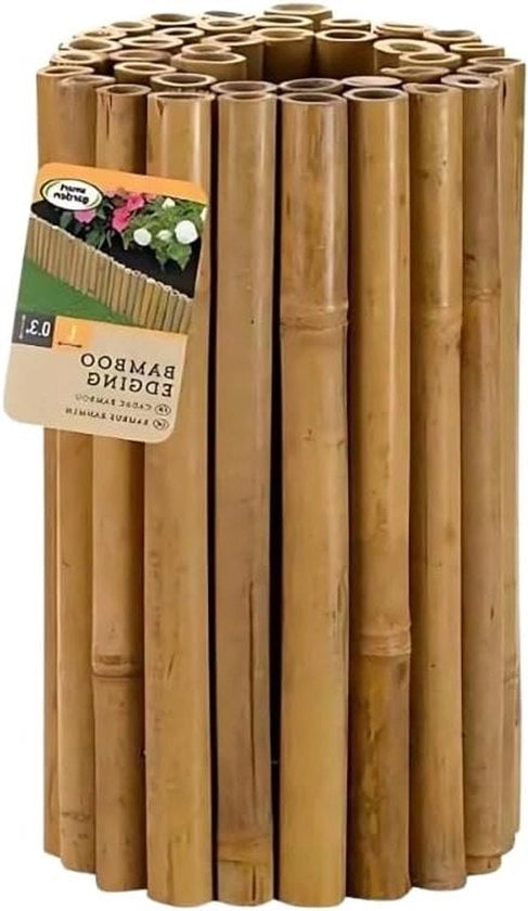 Tappeto erboso di bambù 30 cm x 1 m - marrone
