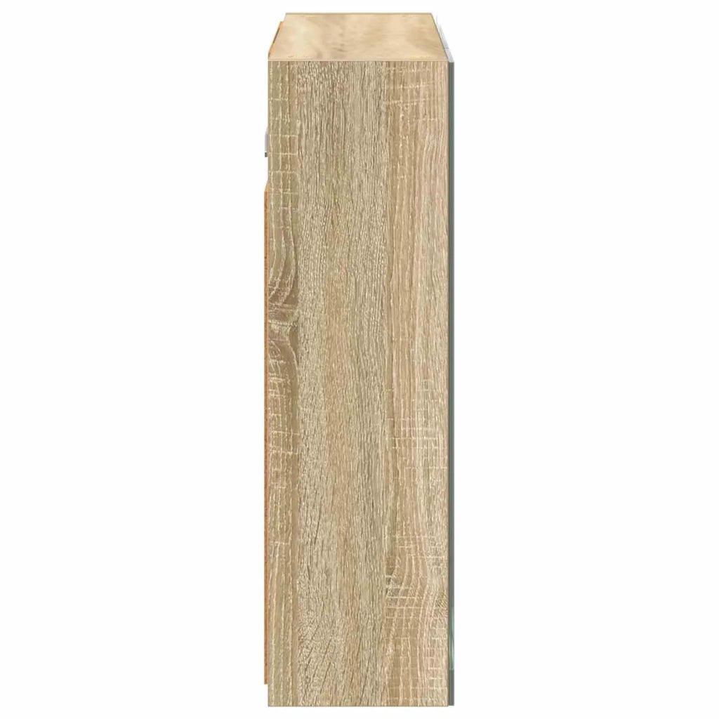 Mobiletto per specchio da bagno Rovere Sonoma 60 x 14,5 x 50 cm