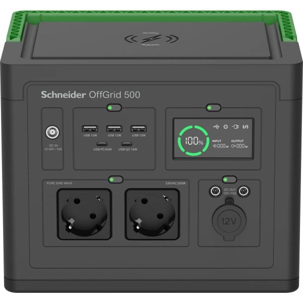 Apc pps500-gr stazione di alimentazione portatile ioni di litio 749 w 5,5 kg