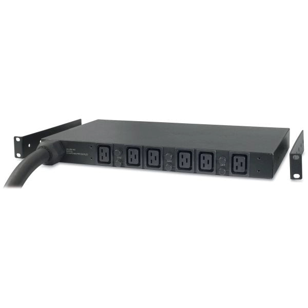 Apc basic rack pdu ap7526 unità di distribuzione dell'energia (pdu) 6 presa(e) ac 1u nero