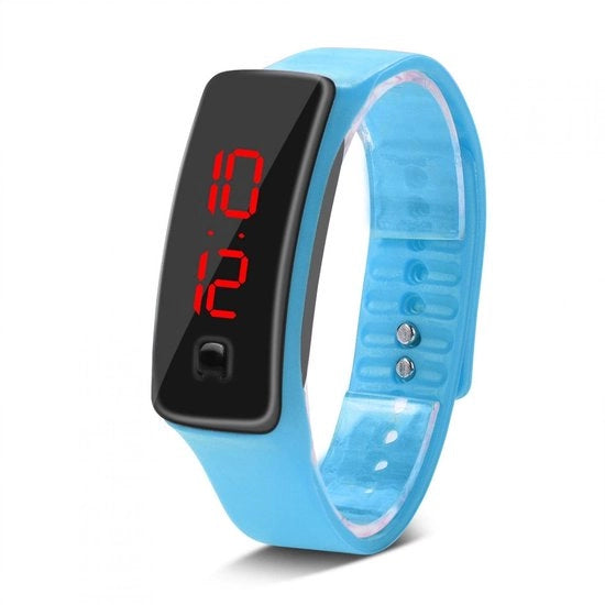 Orologio sportivo per donne - Orologio sportivo per bambini - Orologio digitale - Cinturino in silicone regolabile - Impermeabile - Progettazione ergonomico - Orologio per bambini