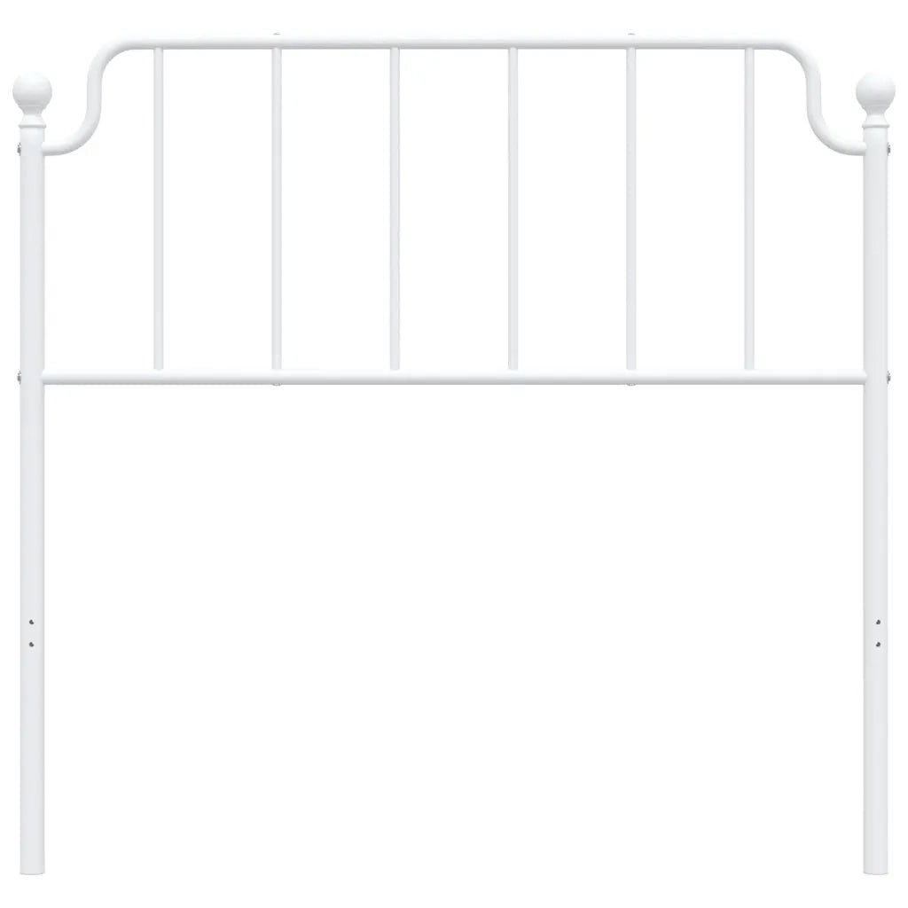 Testiera di Ricambio in Metallo Bianco 100 cm 373965
