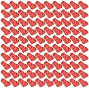 Blocco Antidiefstal per Slot - 100 Unità - Colore Rosso/Nero - Facile da Utilizzare