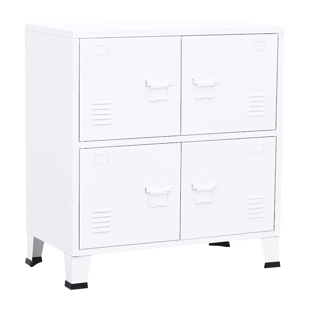 Armadio Classificatore Industriale Bianco 75x40x80 cm Acciaio CFW5584748
