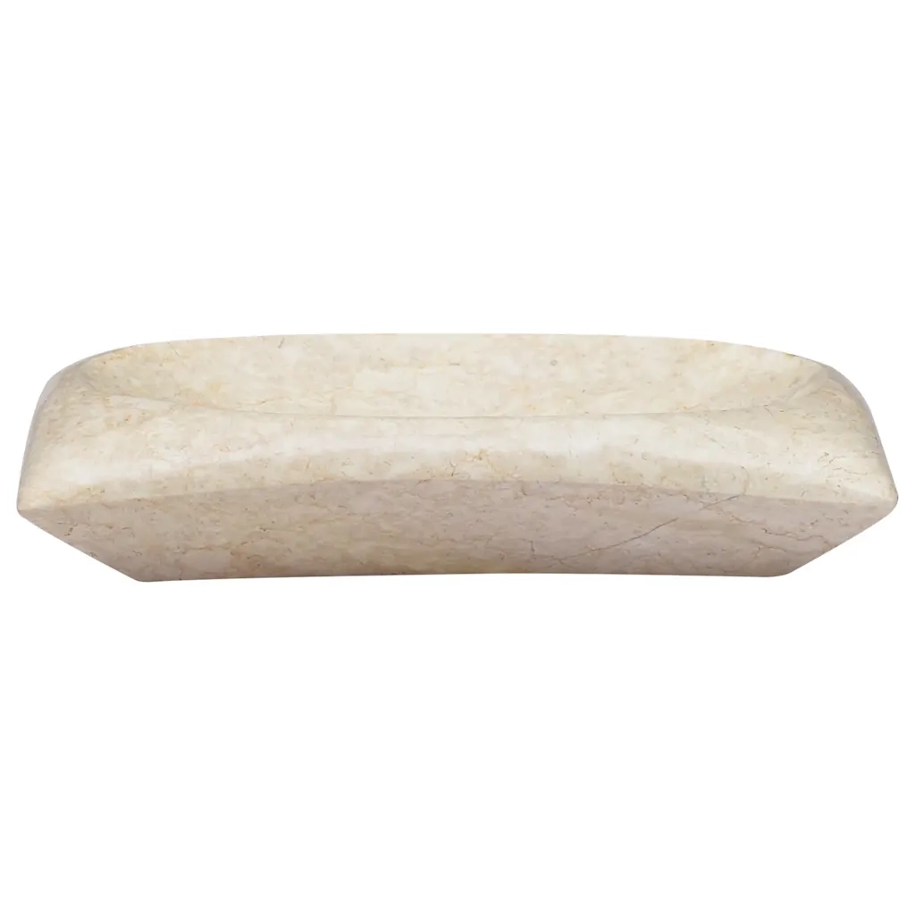 Lavandino Crema 50x35x10 cm in Marmo cod mxl 41332