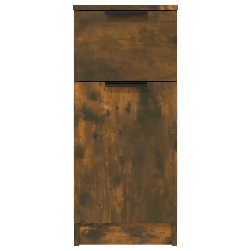Credenza Rovere Fumo 30x30x70 cm in Legno Multistrato 817000