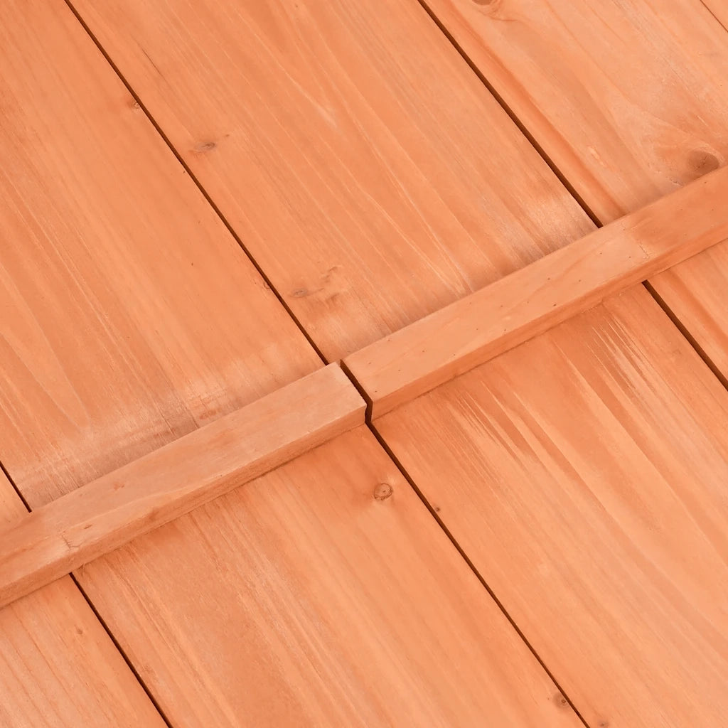 Sabbiera in Legno di Abete 95x90x15 cm 92173